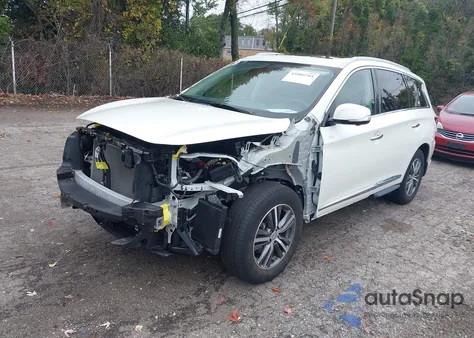 2020 Infiniti Qx60 Luxe Awd z USA, uszkodzony, nr VIN 5N1DL0MM9LC529936